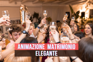 animazione matrimonio elegante